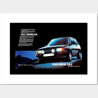 FORD FIESTA XR2 - advert Posters and Art
